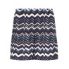 Irregular zig zag swimsuit