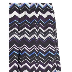 Irregular zig zag swimsuit