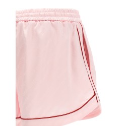 'Jacquard Satin Pajama' shorts