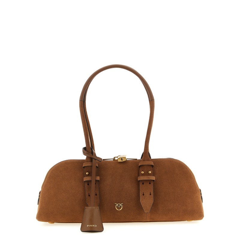 'Bowling Baguette' large shoulder bag