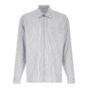 Zip striped shirt