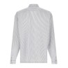 Zip striped shirt