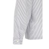 Zip striped shirt