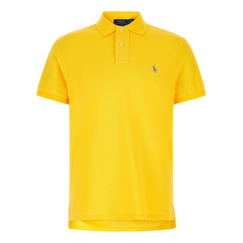 Logo embroidery polo shirt