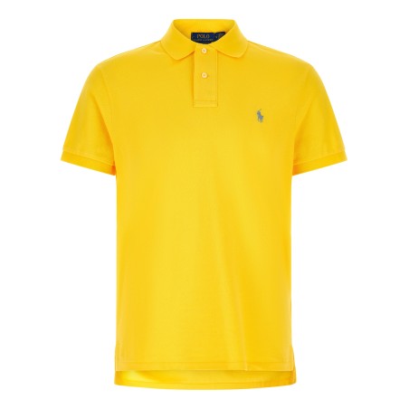 Logo embroidery polo shirt