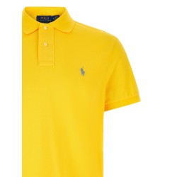 Logo embroidery polo shirt