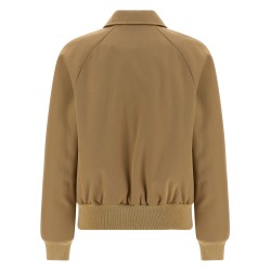 Cotton and wool jacket