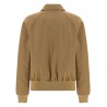 Cotton and wool jacket