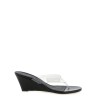 Logo patch sandals