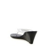 Logo patch sandals