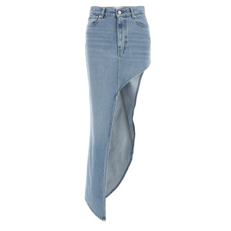 'One-Leg Denim' skirt