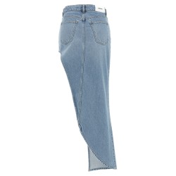'One-Leg Denim' skirt