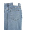 'One-Leg Denim' skirt