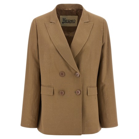 Micro sequin blazer