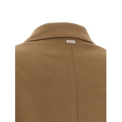 Micro sequin blazer