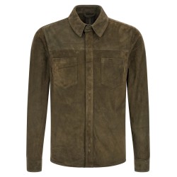 Suede shirt Gloves