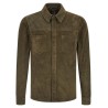 Suede shirt Gloves