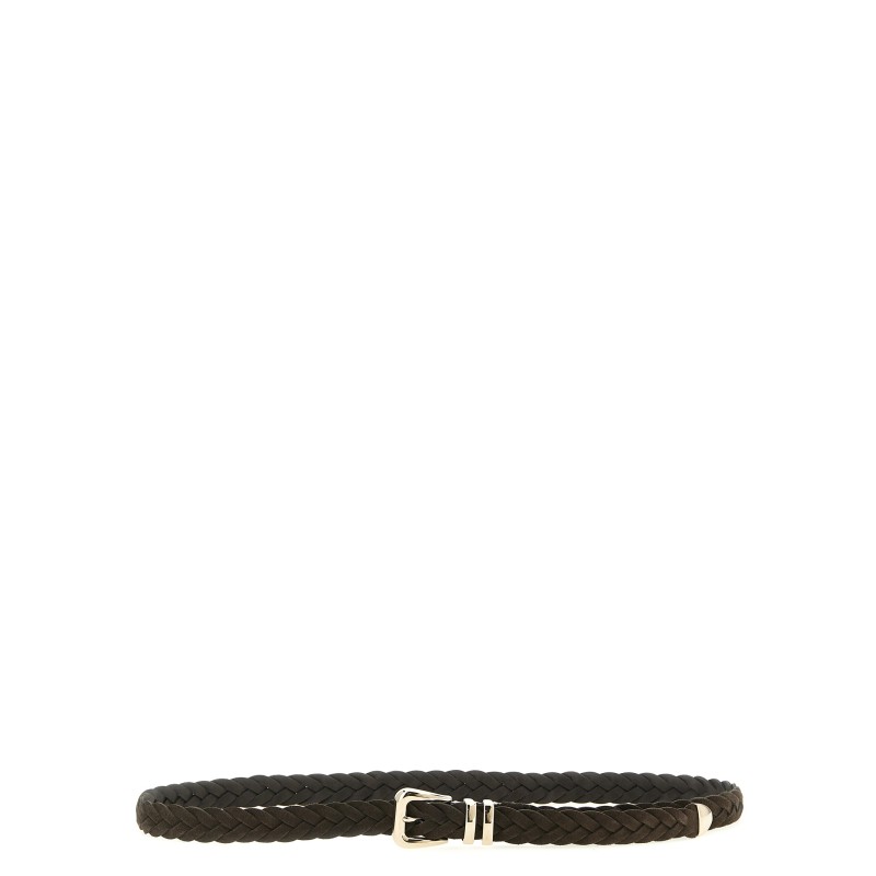 Braided calf belt