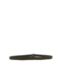 Braided calf belt