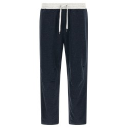 Linen cotton joggers