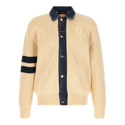 'Denim Mix D2' cardigan