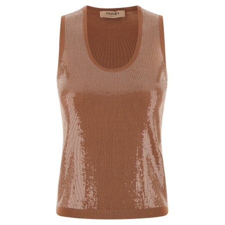 Sequin top