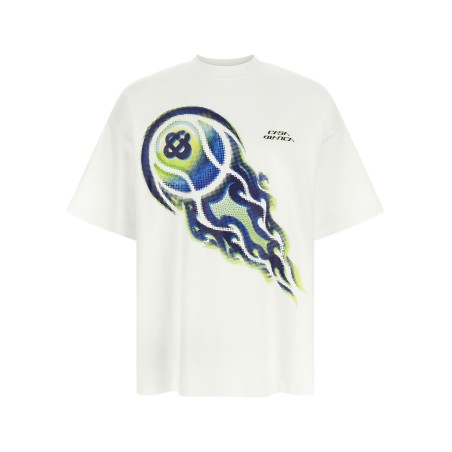 'Flaming Tennis Ball' T-shirt