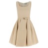 Wheel skirt dress