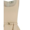 Wheel skirt dress