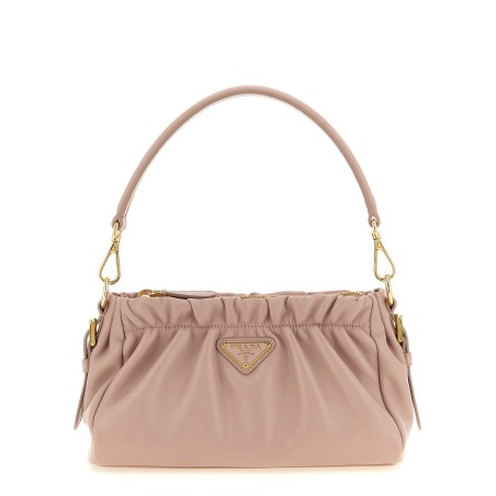 Leather shoulder bag