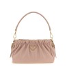 Leather shoulder bag
