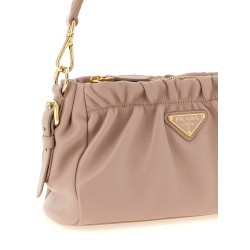 Leather shoulder bag