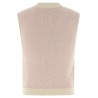 'Testa di leone' tweed vest