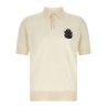 'DG' patch polo shirt