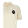 'DG' patch polo shirt