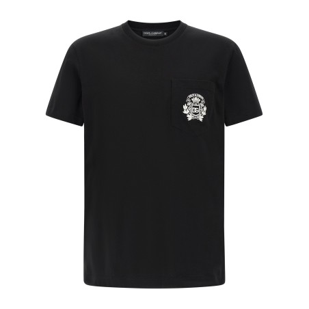 'DG' embroidered T-shirt