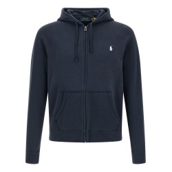 Loopback cotton hoodie