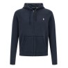 Loopback cotton hoodie