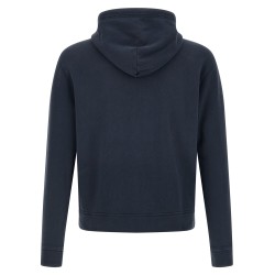 Loopback cotton hoodie