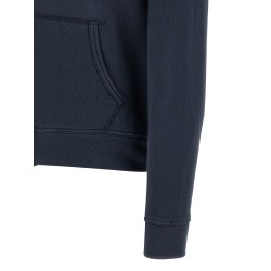 Loopback cotton hoodie