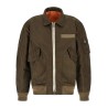 Crumpled nylon jacket