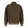 Crumpled nylon jacket