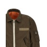 Crumpled nylon jacket
