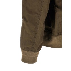 Crumpled nylon jacket