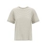 Lamé stripes t-shirt