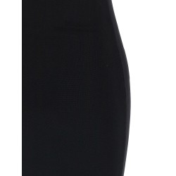 Squared neckline dress