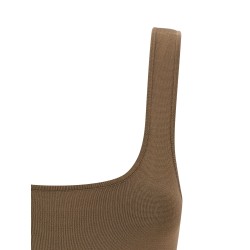 Square neckline top