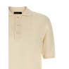 Cotton knit polo shirt