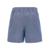 Chambray cotton shorts