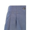 Chambray cotton shorts